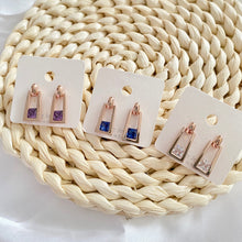 Load image into Gallery viewer, Sophia Colour Zirconia Earring